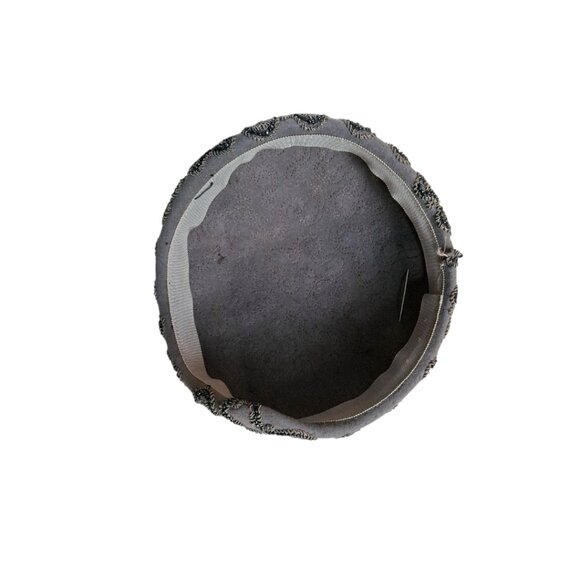 1950s Elegant Beaded Capulet Evening Hat & Hat Pin - Picture 6 of 7